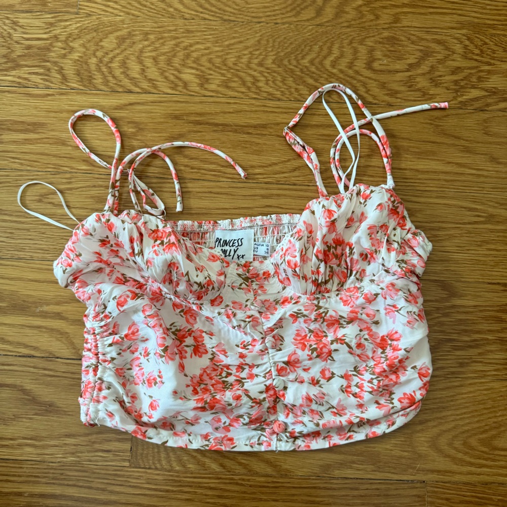 Princess Polly Floral Going Out top